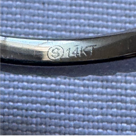 🌸NANO BUNNY🌸 DO NOT BUY. 1.7mm natural diamond full eternity ring size 6. ✨ - Picture 6 of 9